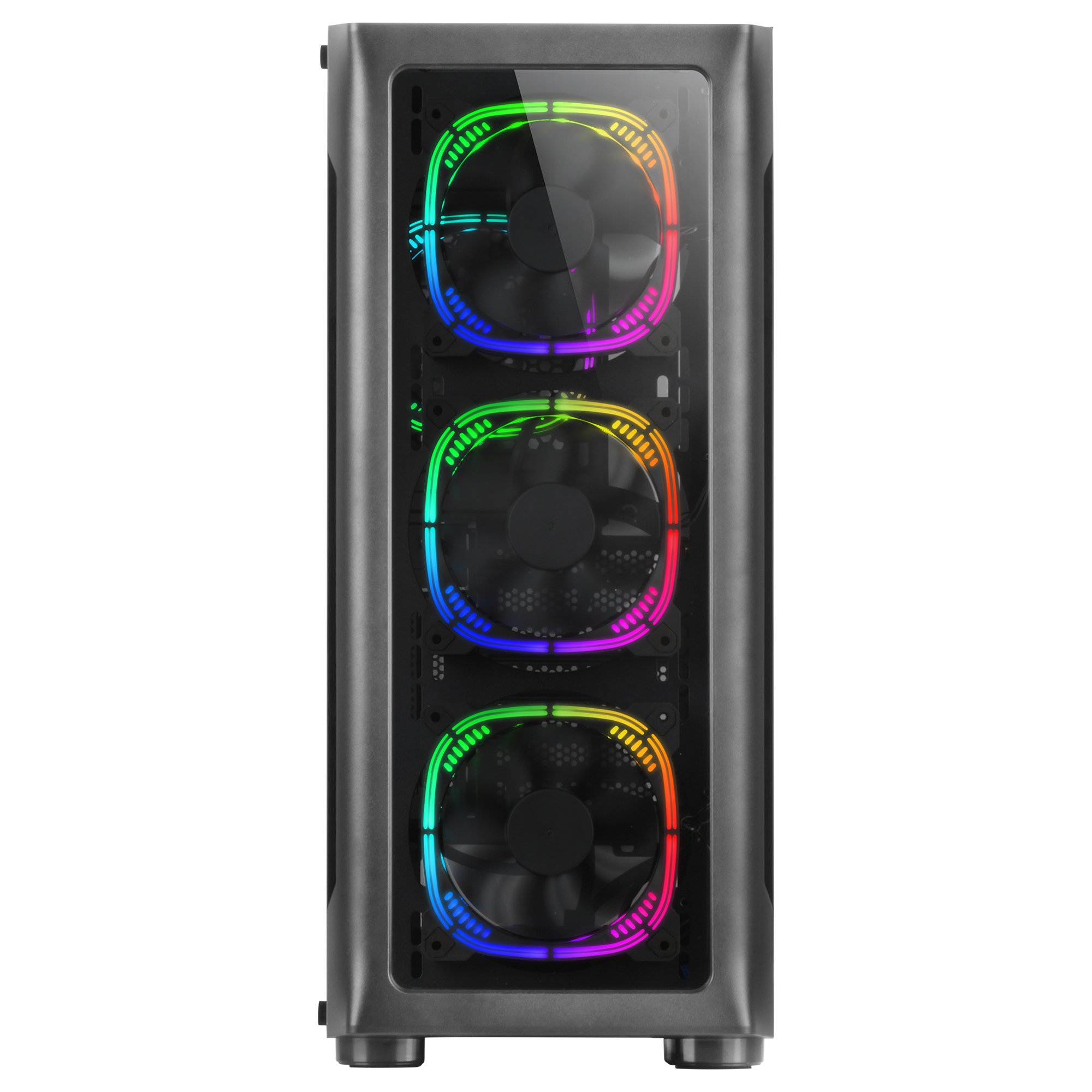 Mars Gaming MC-NEO Black XXL E-ATX Gaming Tower Tempered Glass Side and Front Window 4x ARGB – image 4