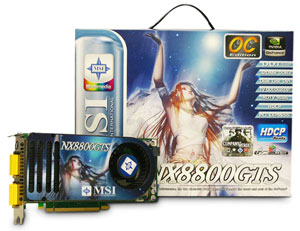 MSI NX8800GTS-T2D320E-HD OC