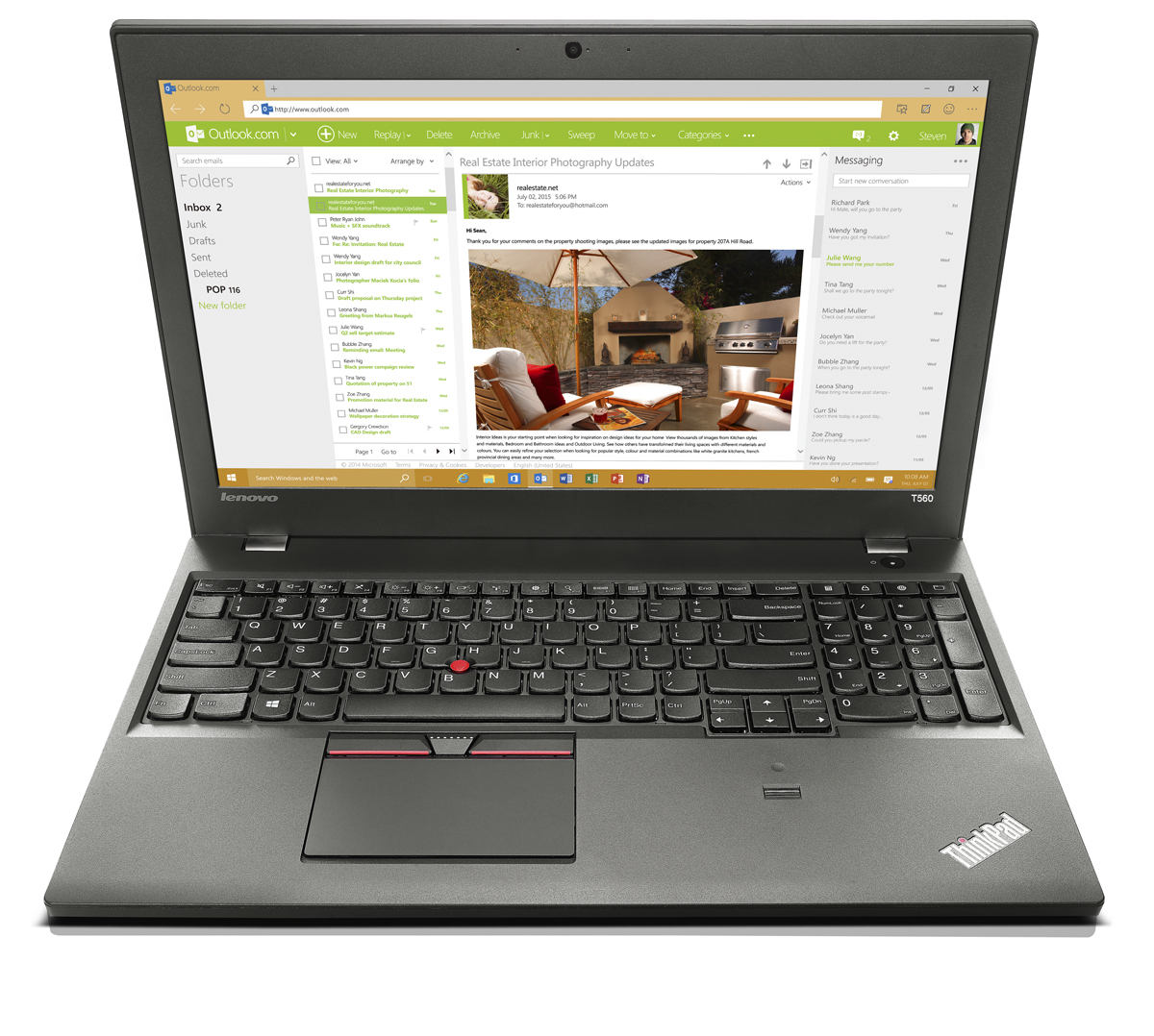 Lenovo ThinkPad T560 Intel® Core™ i5 i5-6200U Laptop – image 2