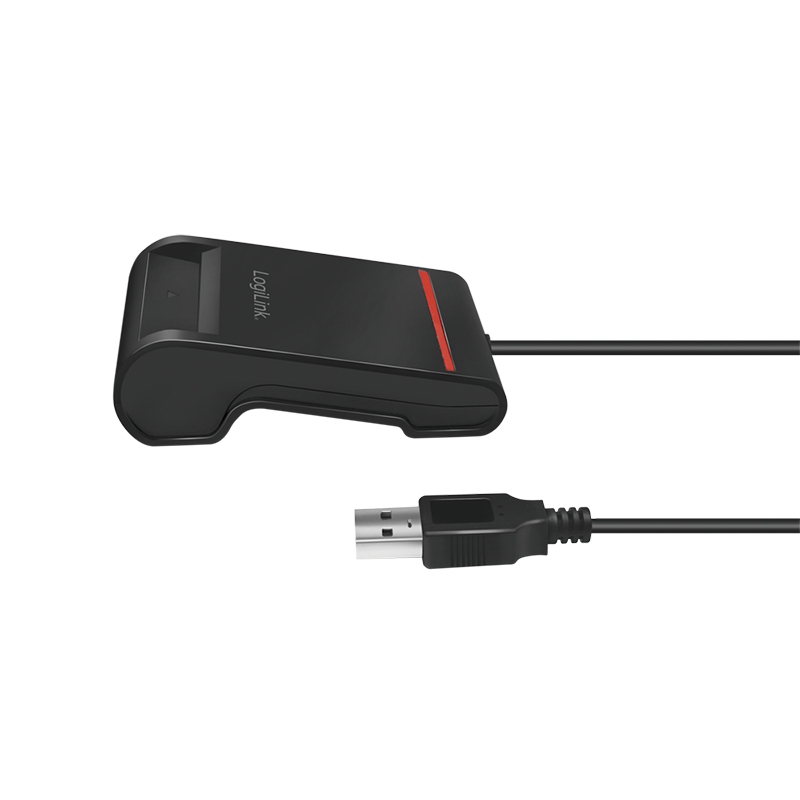 LogiLink CR0047 smart card reader Indoor USB 2.0 Black – image 2