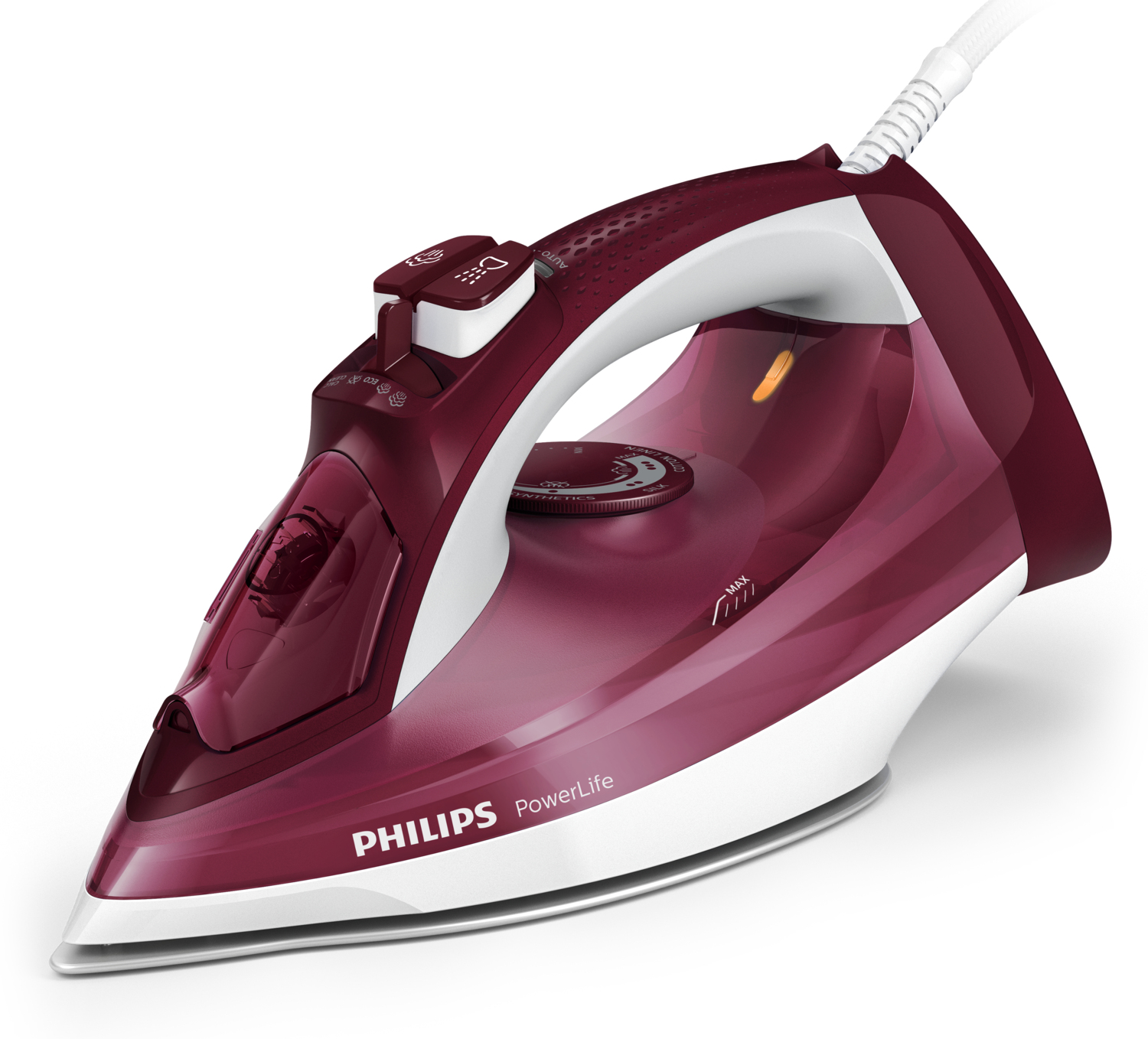 Philips PowerLife GC2997/40 iron Steam iron SteamGlide soleplate