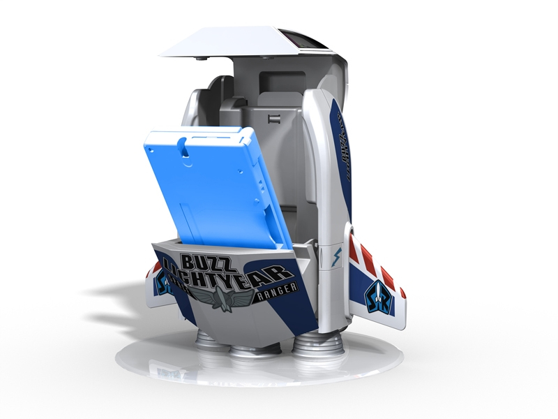 Thrustmaster AC-TOYCRGDS mobile device charger Portable gaming console Blue, Silver Indoor – image 2