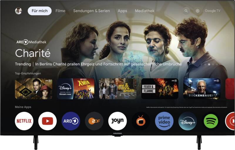 Grundig GUB 7540 Q 50" — vue 1 sur 7