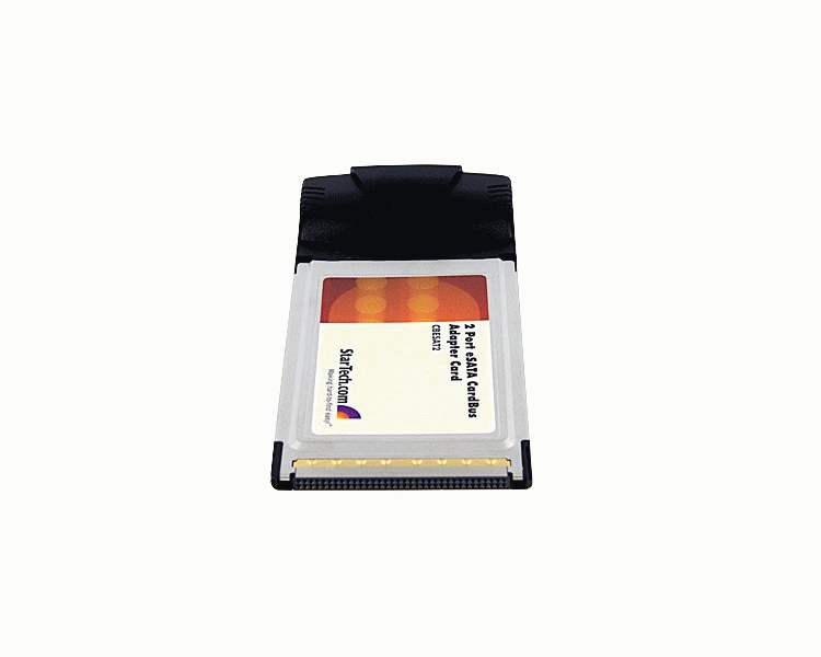 StarTech.com 2 Port CardBus eSATA Laptop Controller Adapter Card – image 6