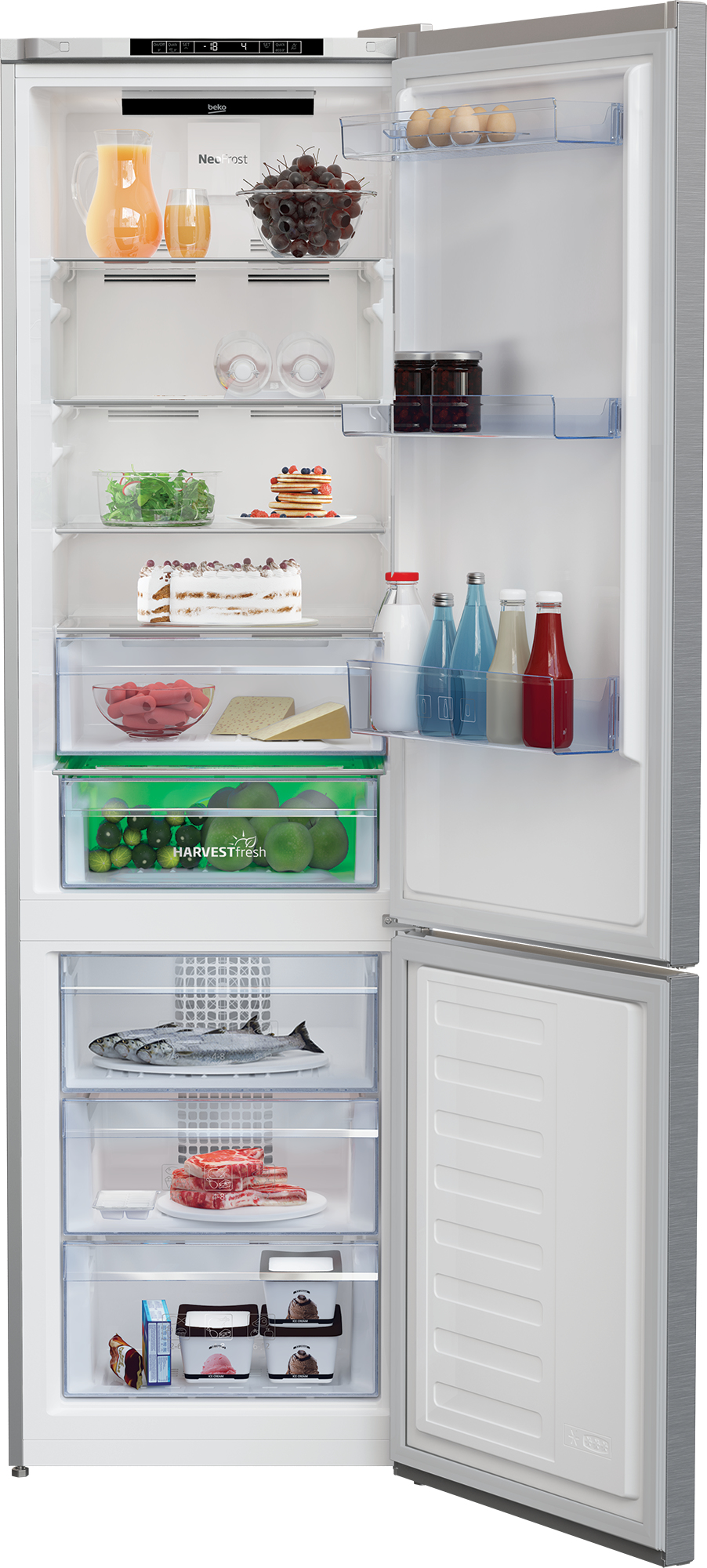 Beko KG406I40XBCHN fridge-freezer Freestanding – image 3