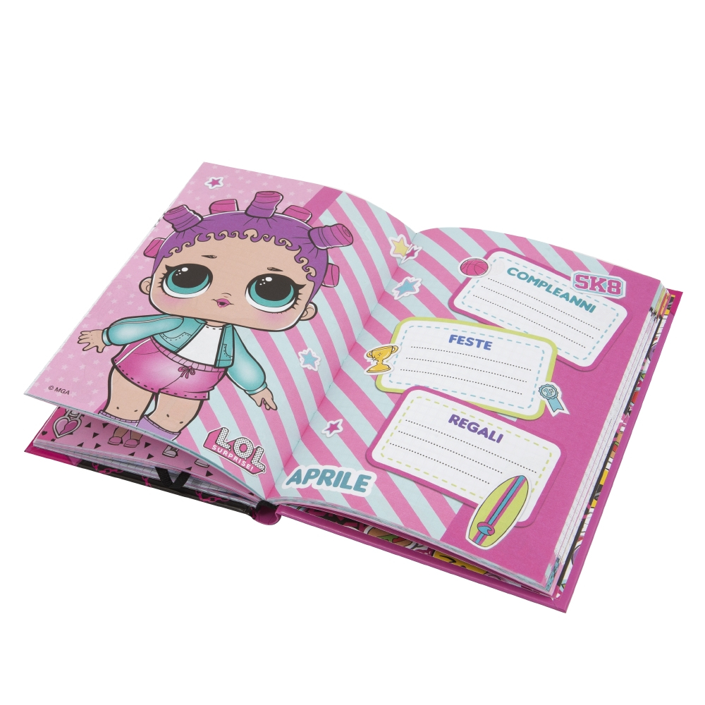 Resim L.O.L. Surprise! LL930000 Çok Renkli Ciltli Defter