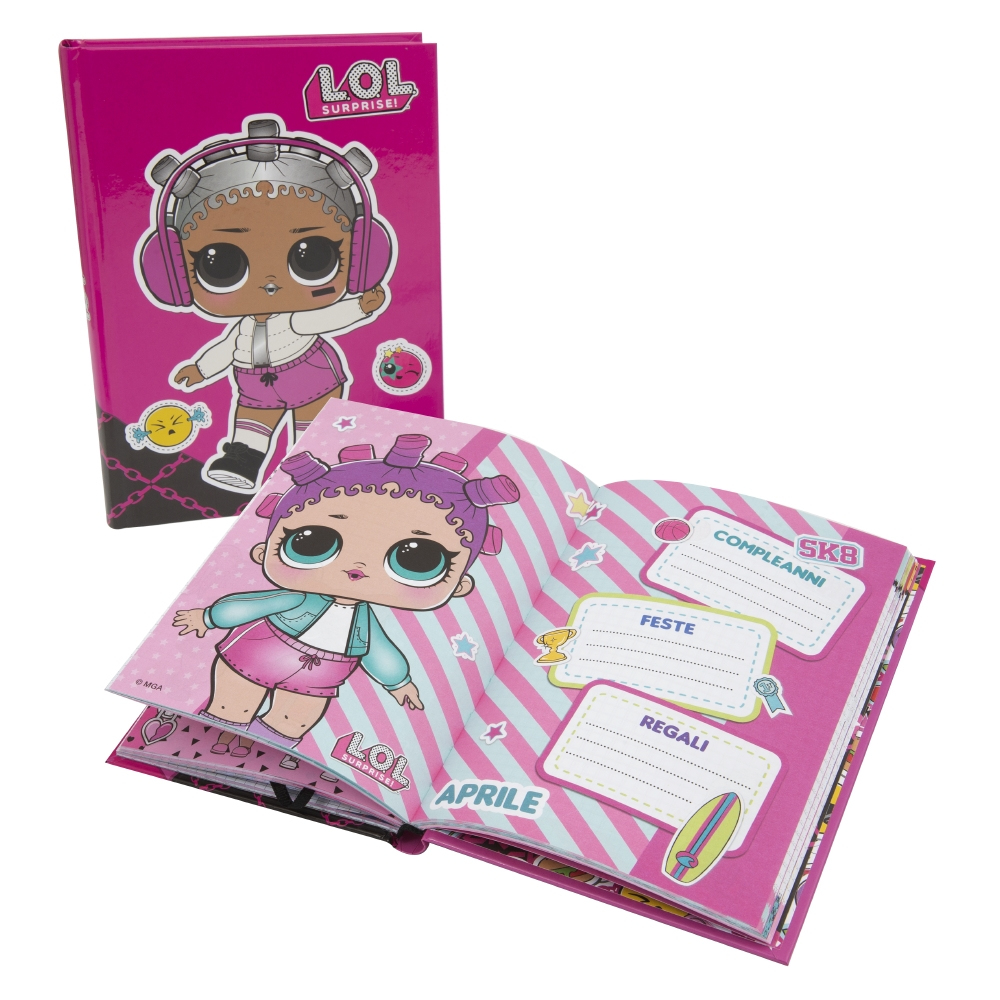 Resim L.O.L. Surprise! LL930000 Çok Renkli Ciltli Defter
