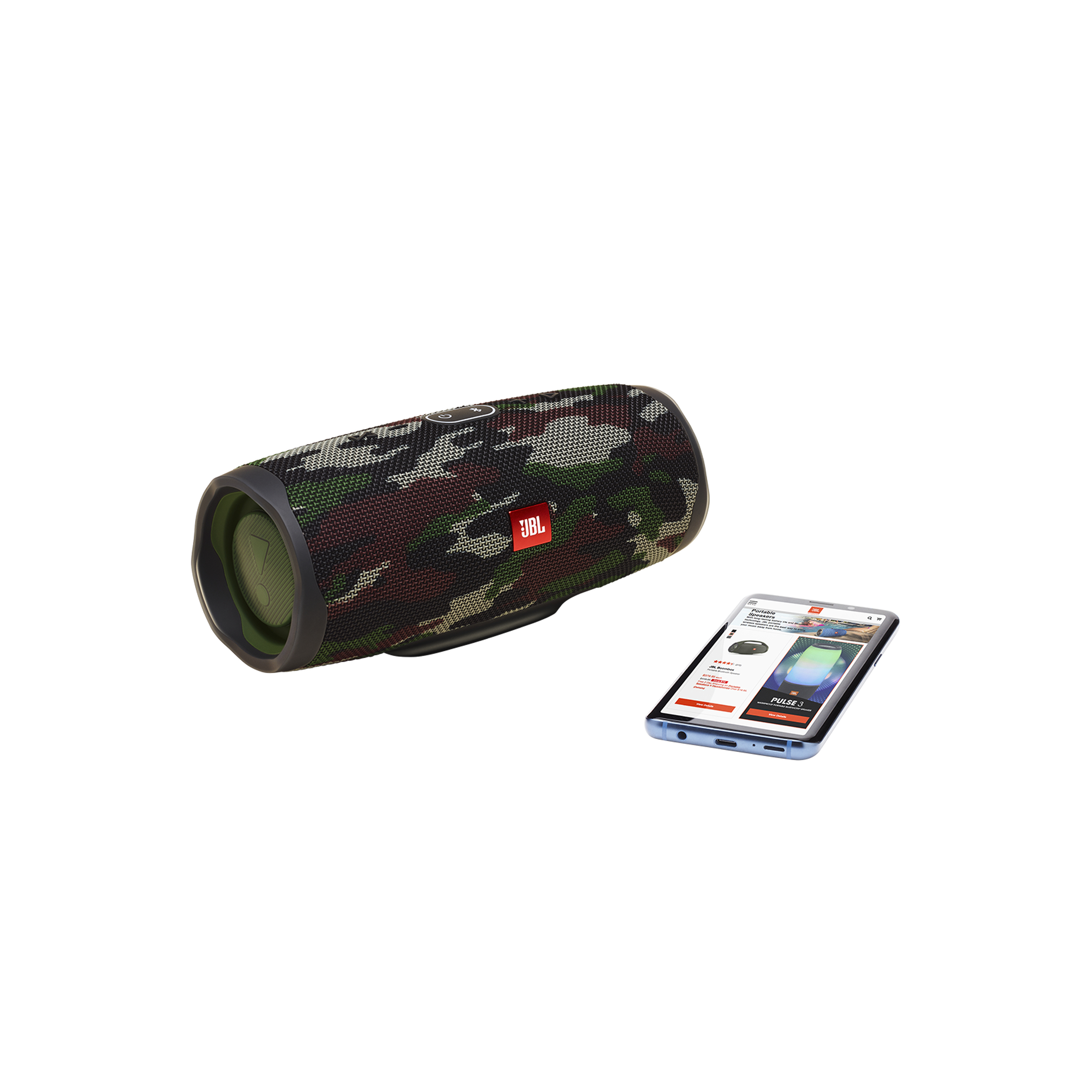 JBL Charge 4 Stereo portable speaker Brown, Green, Grey, Yellow 30 W image 5