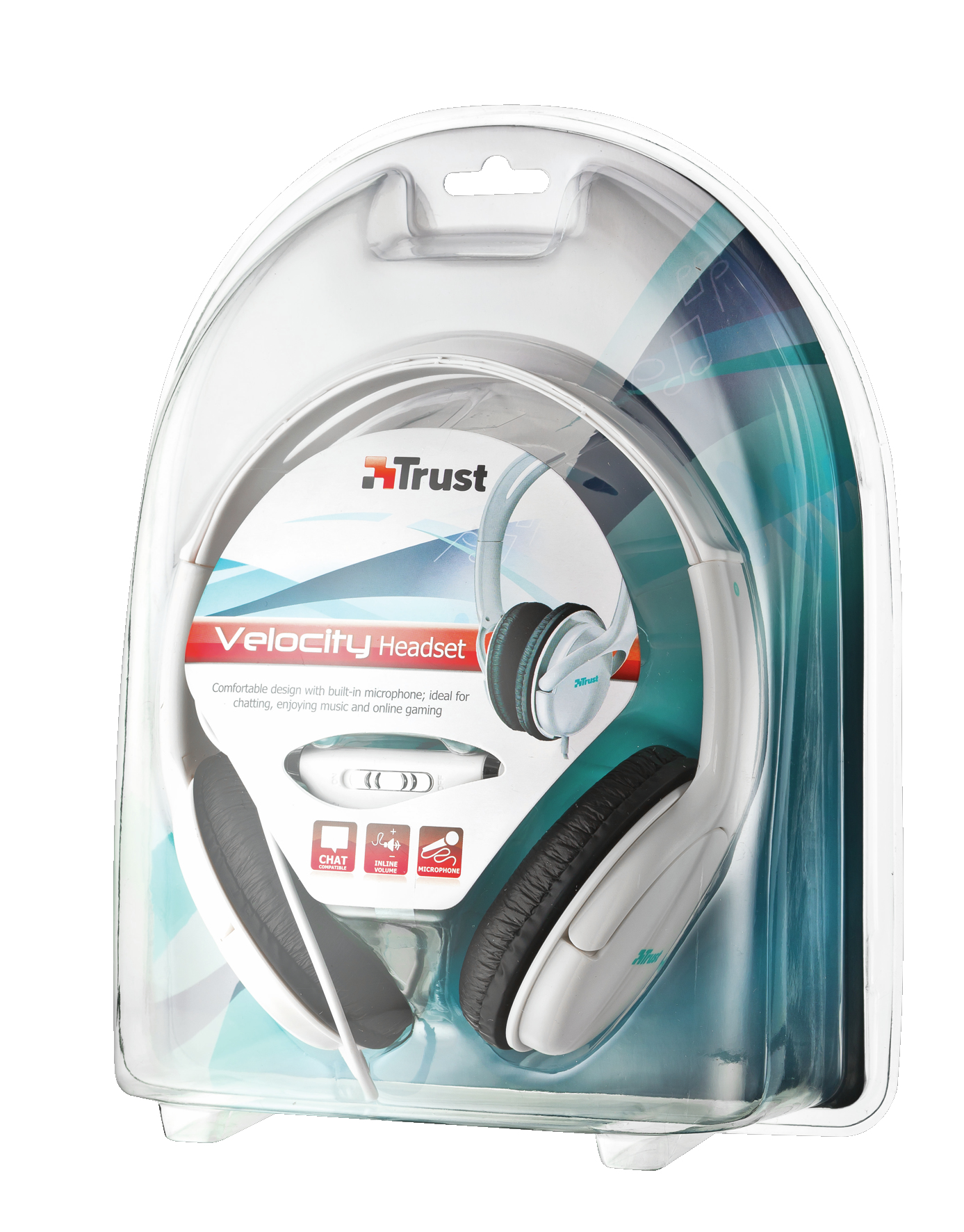 Trust Velocity Headset Wired White – image 2
