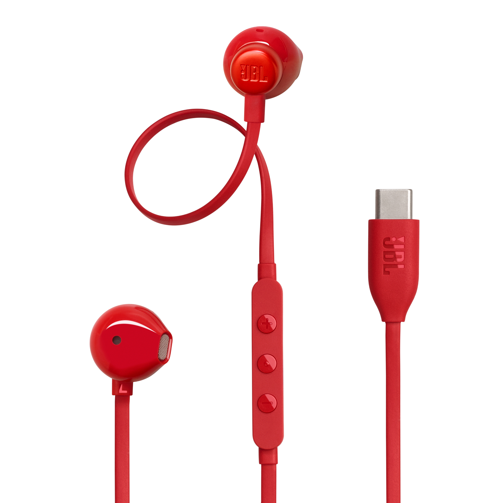 Auriculares de botón - JBL Tune 305C, Intraurales, Bluetooth, Con cable, Micrófono, Red