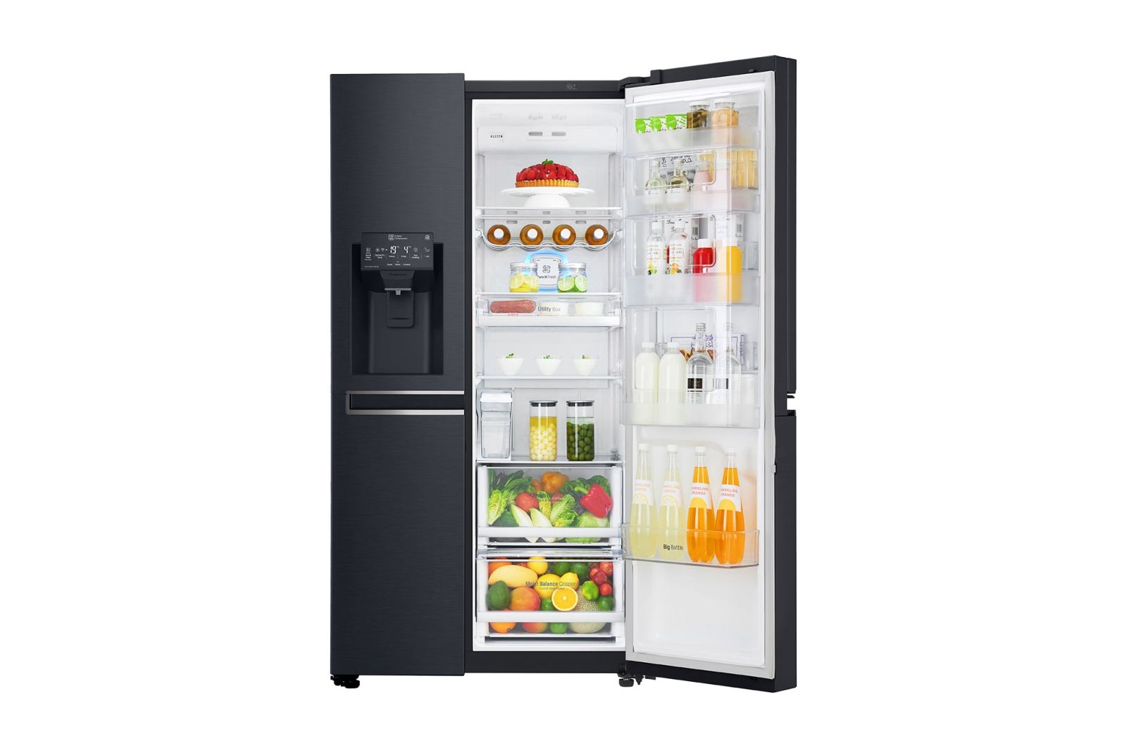 LG GSJ961MTAZ side-by-side refrigerator Freestanding – image 1
