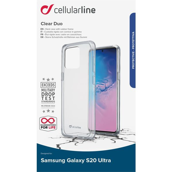 Cellularline Clear Duo - Galaxy S20 Ultra – image 4
