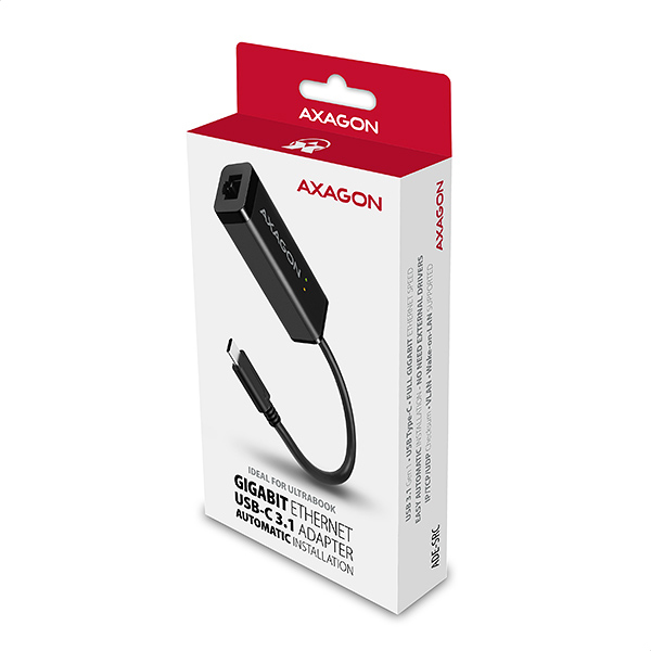 Axagon ADE-SRC USB-C gigabit ethernet adapter – image 5
