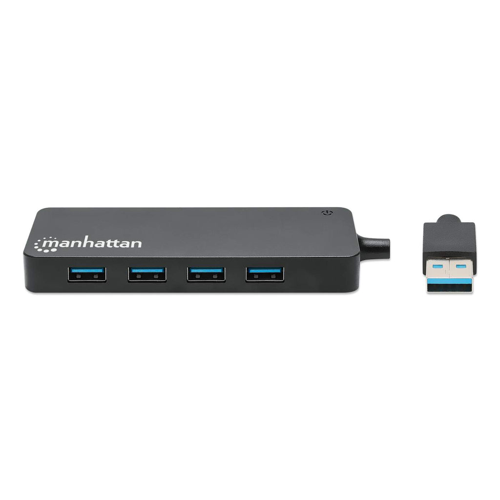 Manhattan USB-A Dock/Hub, Ports (x7): USB-A (x7), 5 Gbps (USB 3.2 Gen1 aka USB 3.0), External Power Supply Not Needed, Cable – image 3