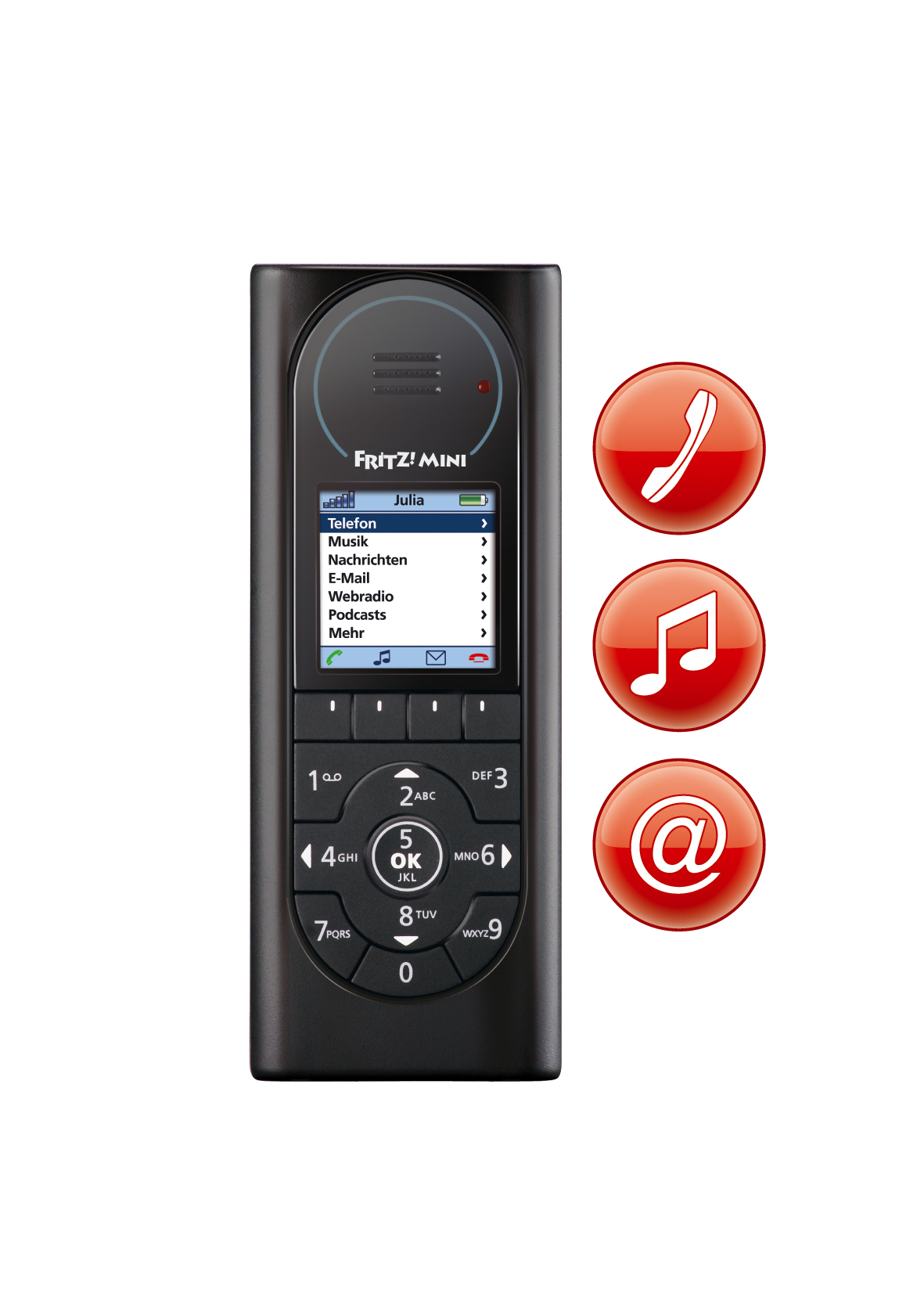 FRITZ! Mini Caller ID Black
