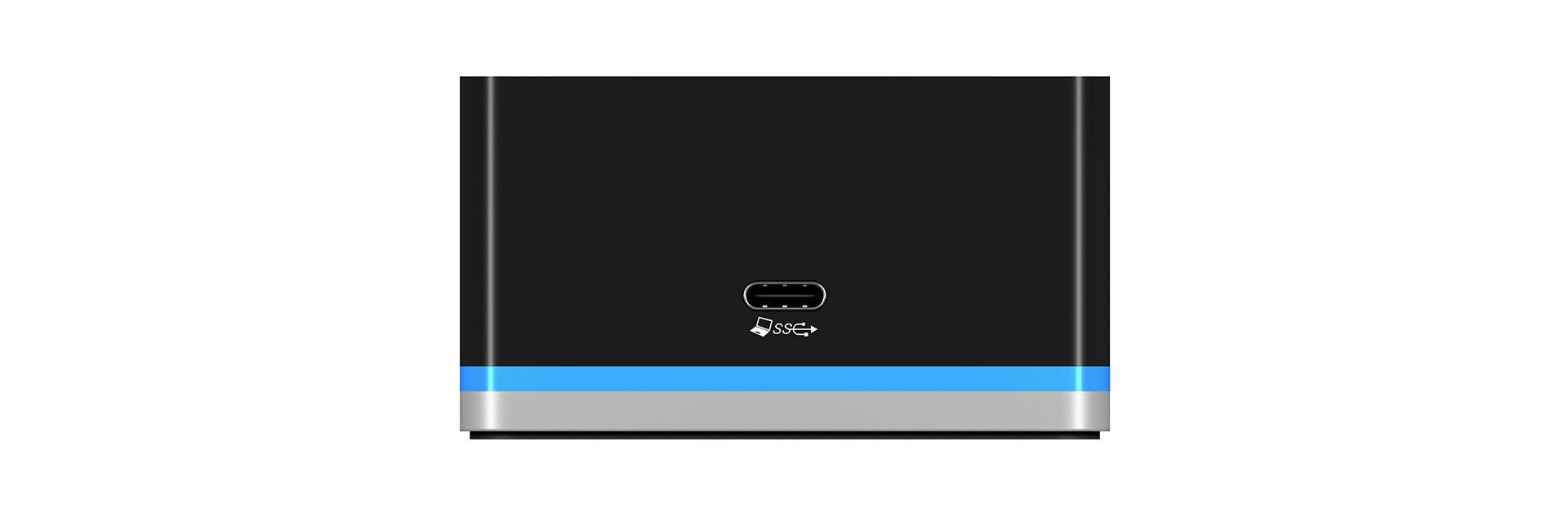 ICY BOX IB-DK2101-C Wired USB 3.2 Gen 1 (3.1 Gen 1) Type-C Black, Silver – image 2