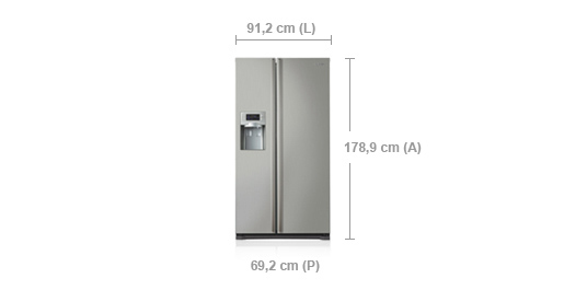 Samsung RSH7UUPN side-by-side refrigerator – image 4