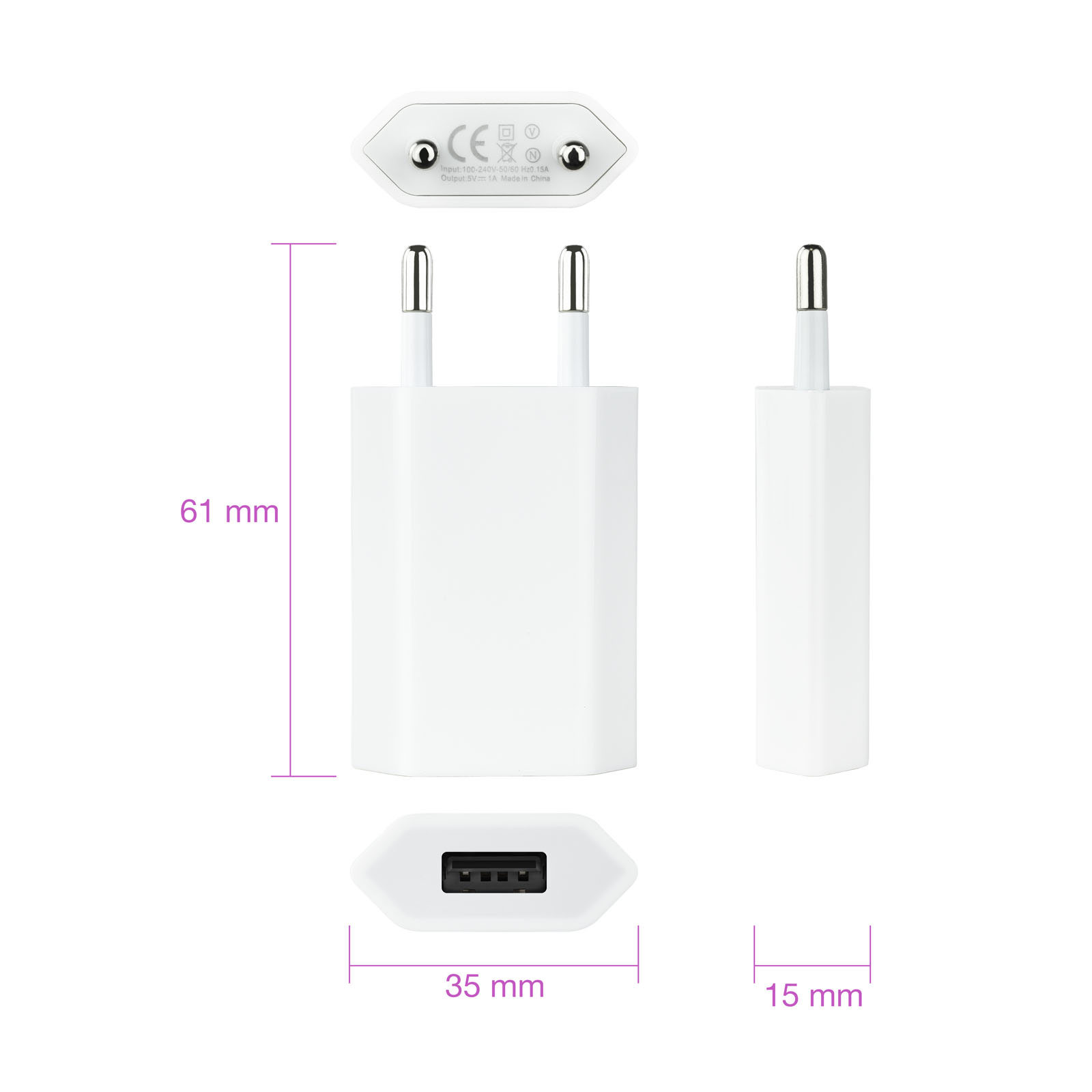 Nanocable 10.10.2001 mobile device charger MP3, Smartphone, Tablet White AC Indoor – image 3