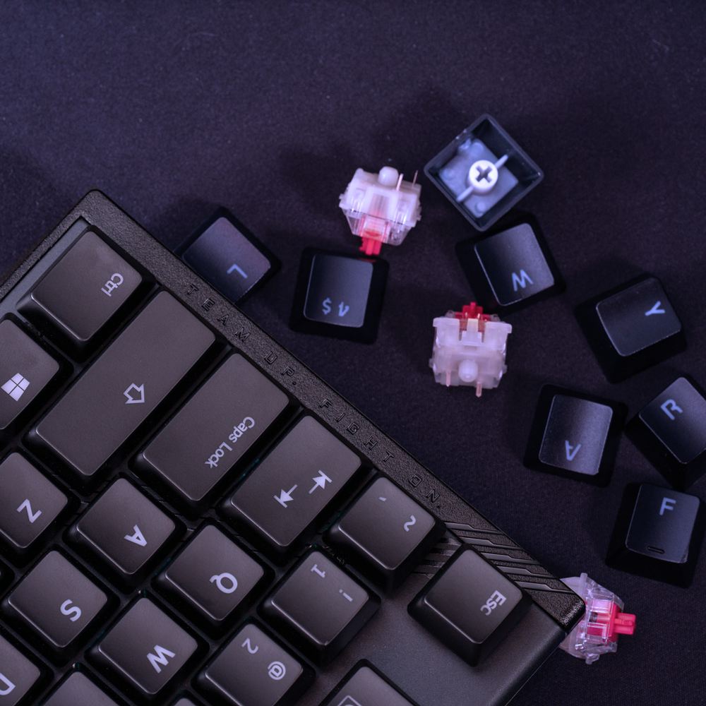 GIGABYTE K1 keyboard Gaming USB QWERTY English Black – image 7