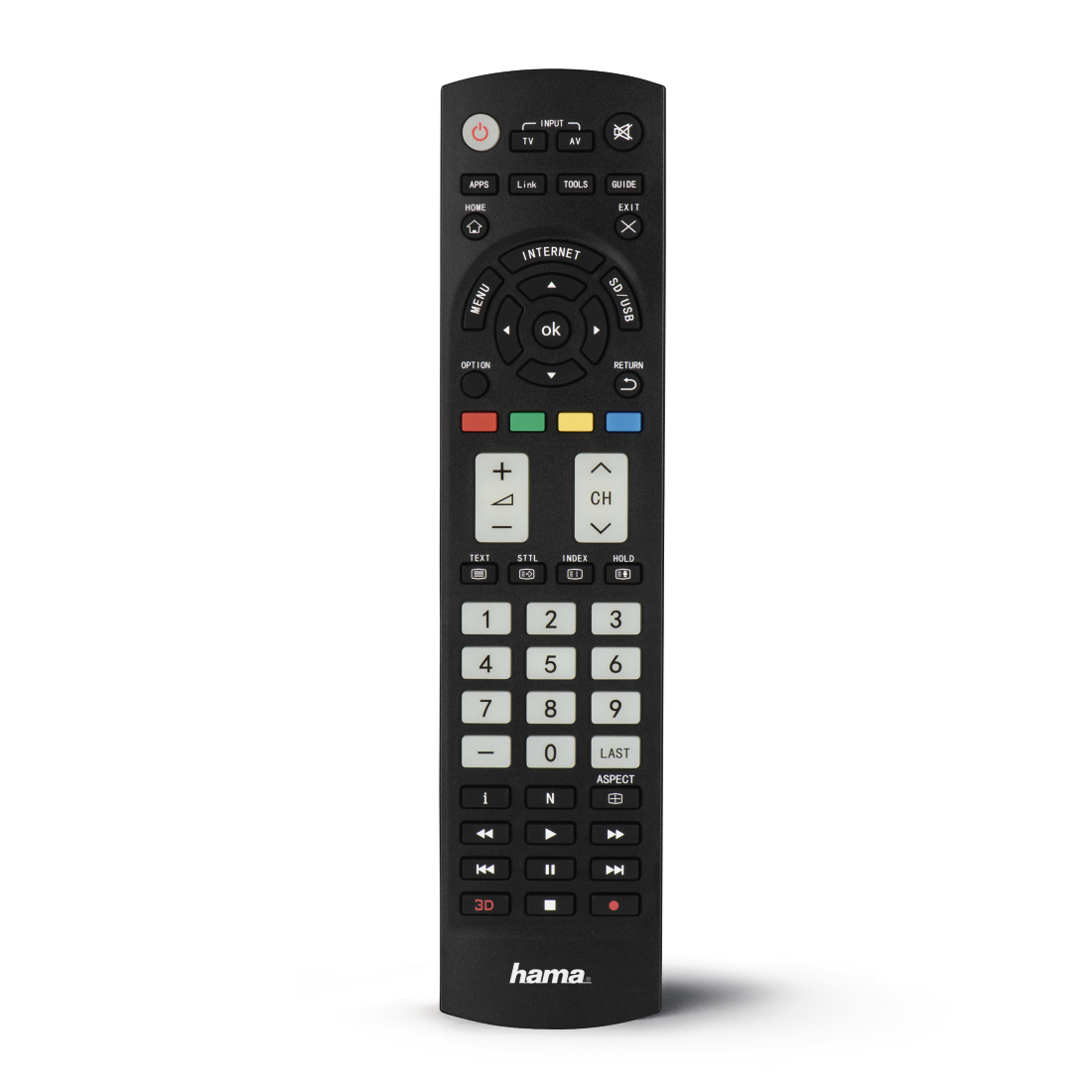 Hama 00179808 remote control IR Wireless TV Press buttons – image 2