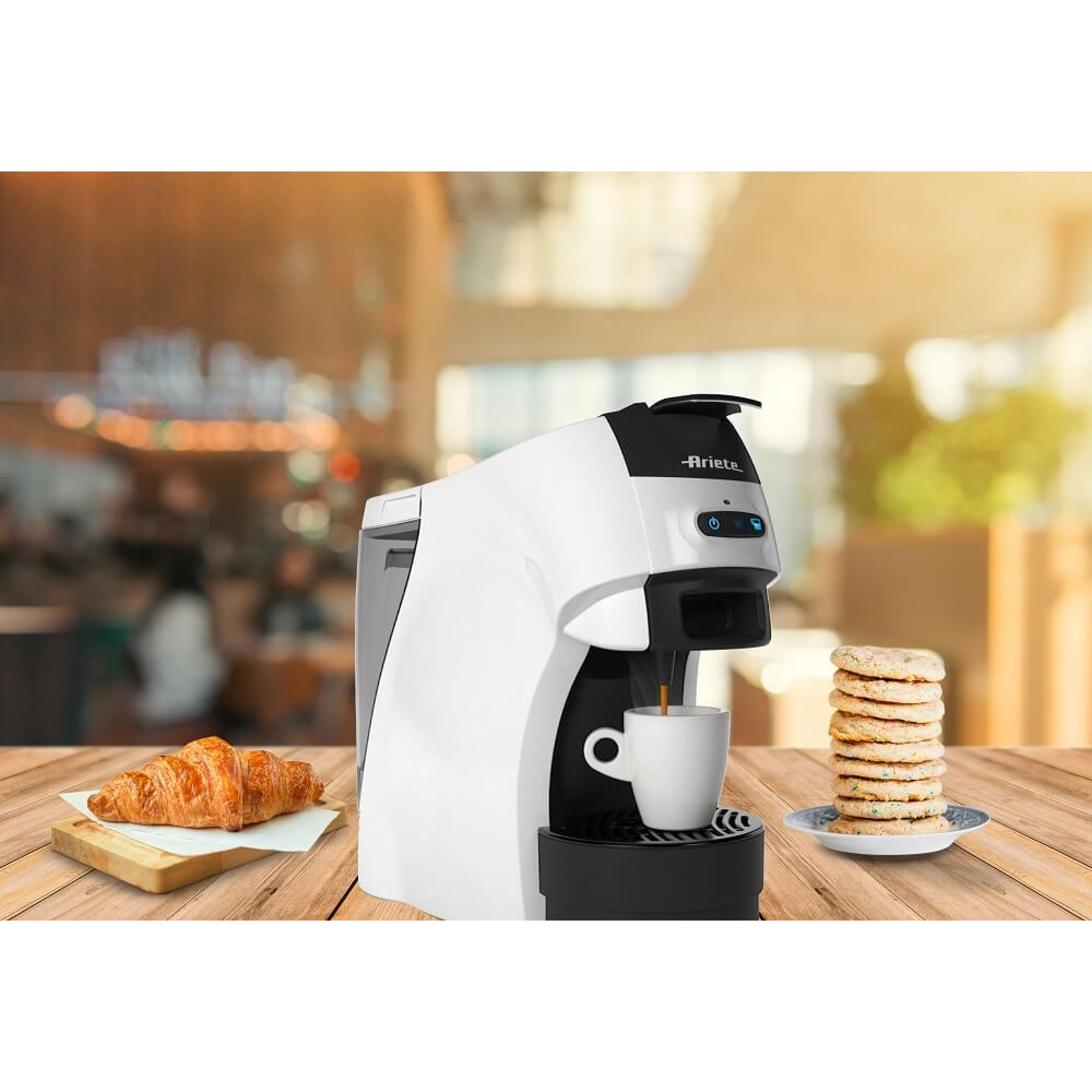 Ariete 1301 - Coffee machine in powder and pods ESE - Coffee Long, Short - Adjustable grid for large and small cup - Auto-off - 1100 Watt – image 2