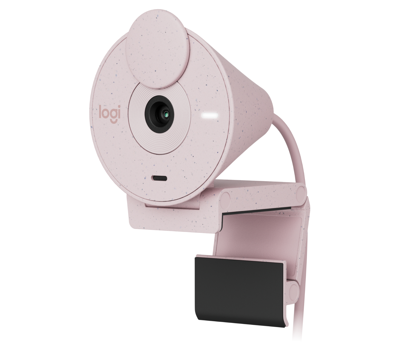 Cámara Web Logitech Brio 300 - 1080P - Micrófono - USB-C - Rosa - 960-001446 Cámara Web Logitech Brio 300 - 1080P - Micrófono - USB-C - Rosa - 960-001446
