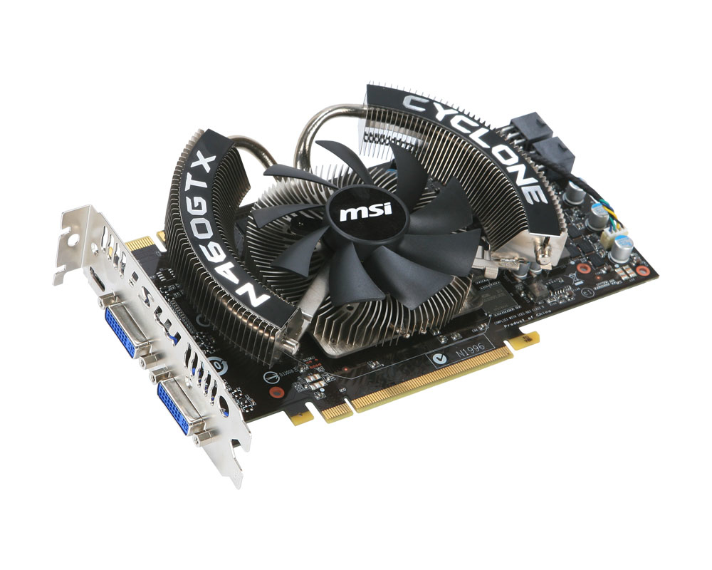 MSI V232-013R graphics card NVIDIA GeForce GTX 460 – image 2