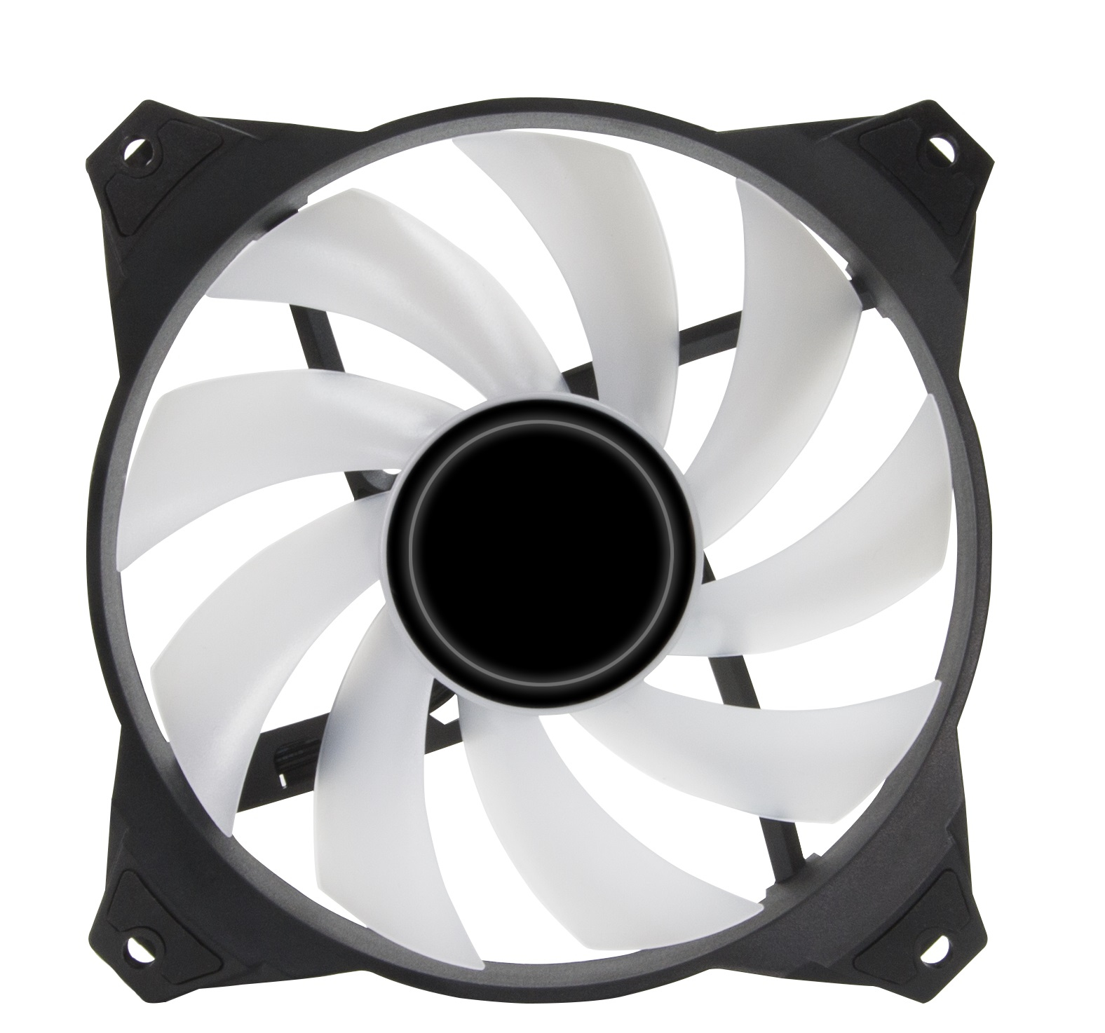 Zalman ZM-IF120 3pack+ ZM-4PALC controller 120mm Milky White aRGB Fan infinity effect – image 6