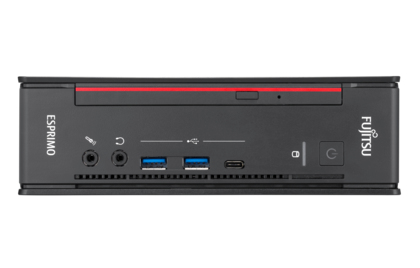 Fujitsu ESPRIMO Q958 Intel® Core™ i5 i5-8500T 8 GB DDR4-SDRAM 256 GB SSD Windows 10 Pro Mini PC Black, Red image 2