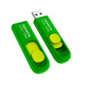 Memoria USB Adata C008 32GB USB 20 Verde AC008-32G-RGN - Código: AC008-32G-RGN | Compra en Guadalajara