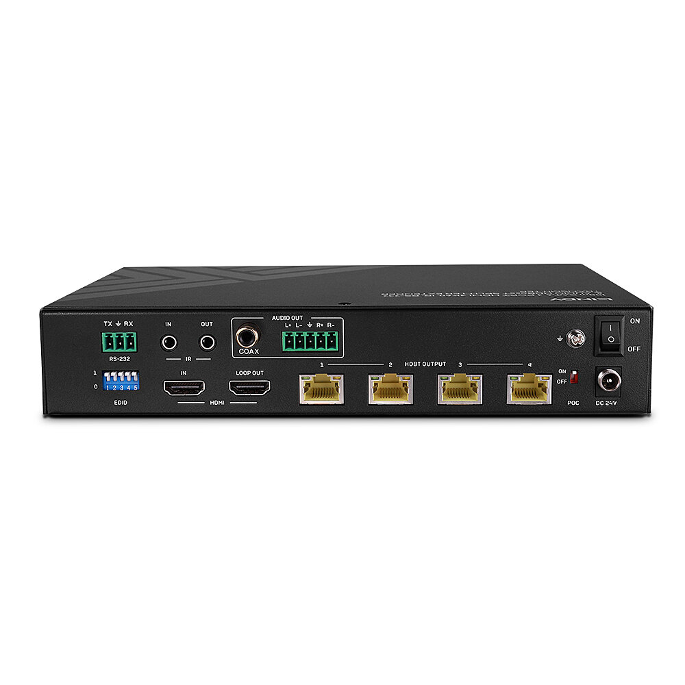 Lindy 100m Cat.6 4 Port HDMI 4K60 HDBT Splitter Extender – image 4