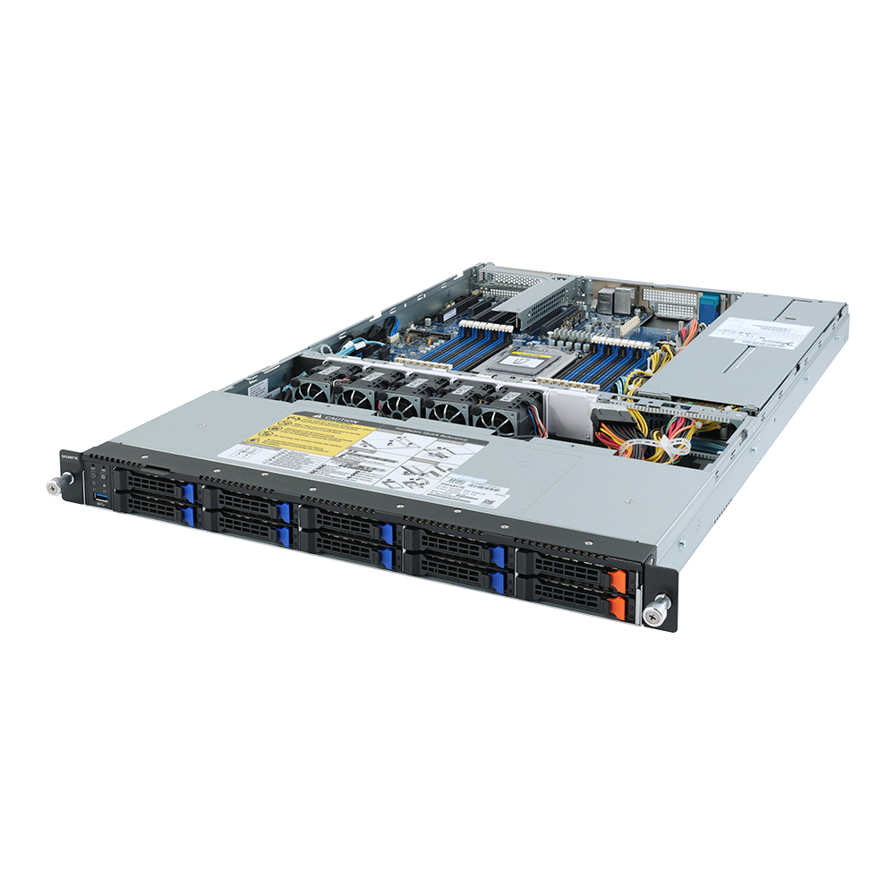 Gigabyte R152-Z31 Rack (1U) Svart
