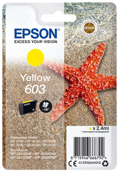 Epson 603 tindikassett 1 tk Originaal High (XL) Yield Kollane