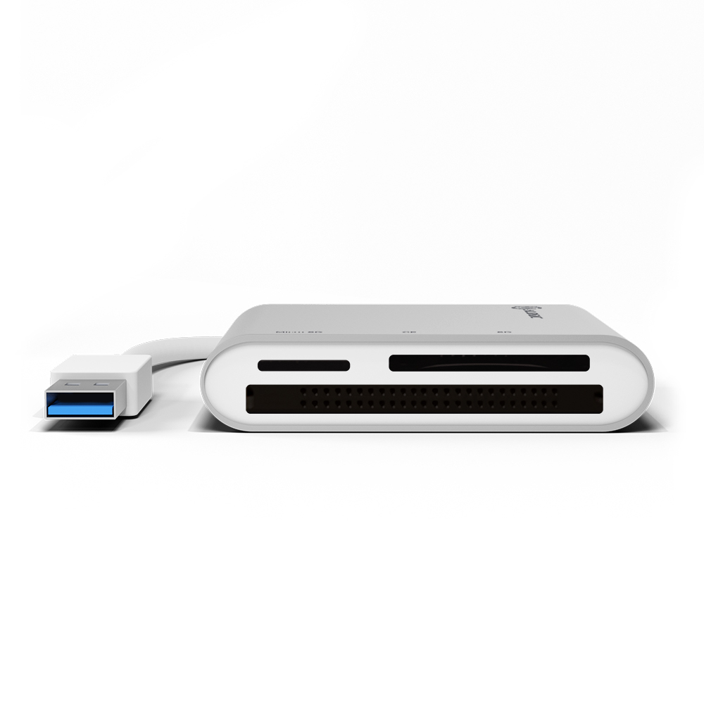 ALOGIC VPLU3AMCR lettore di schede USB 3.2 Gen 1 (3.1 Gen 1) Type-A Argento