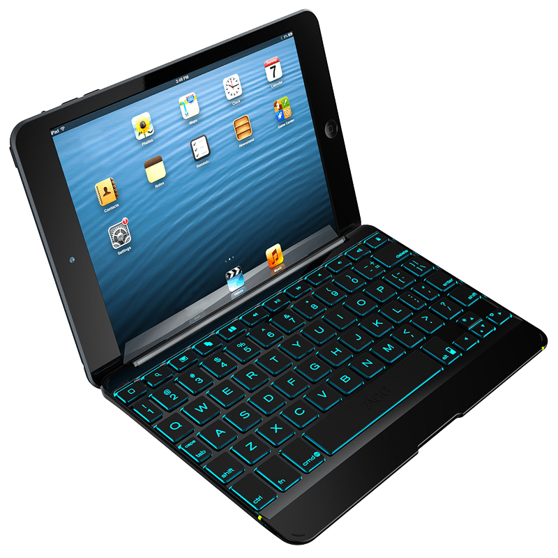 ZAGG ZKMHCBKLIT103 mobile device keyboard QWERTY Bluetooth Black