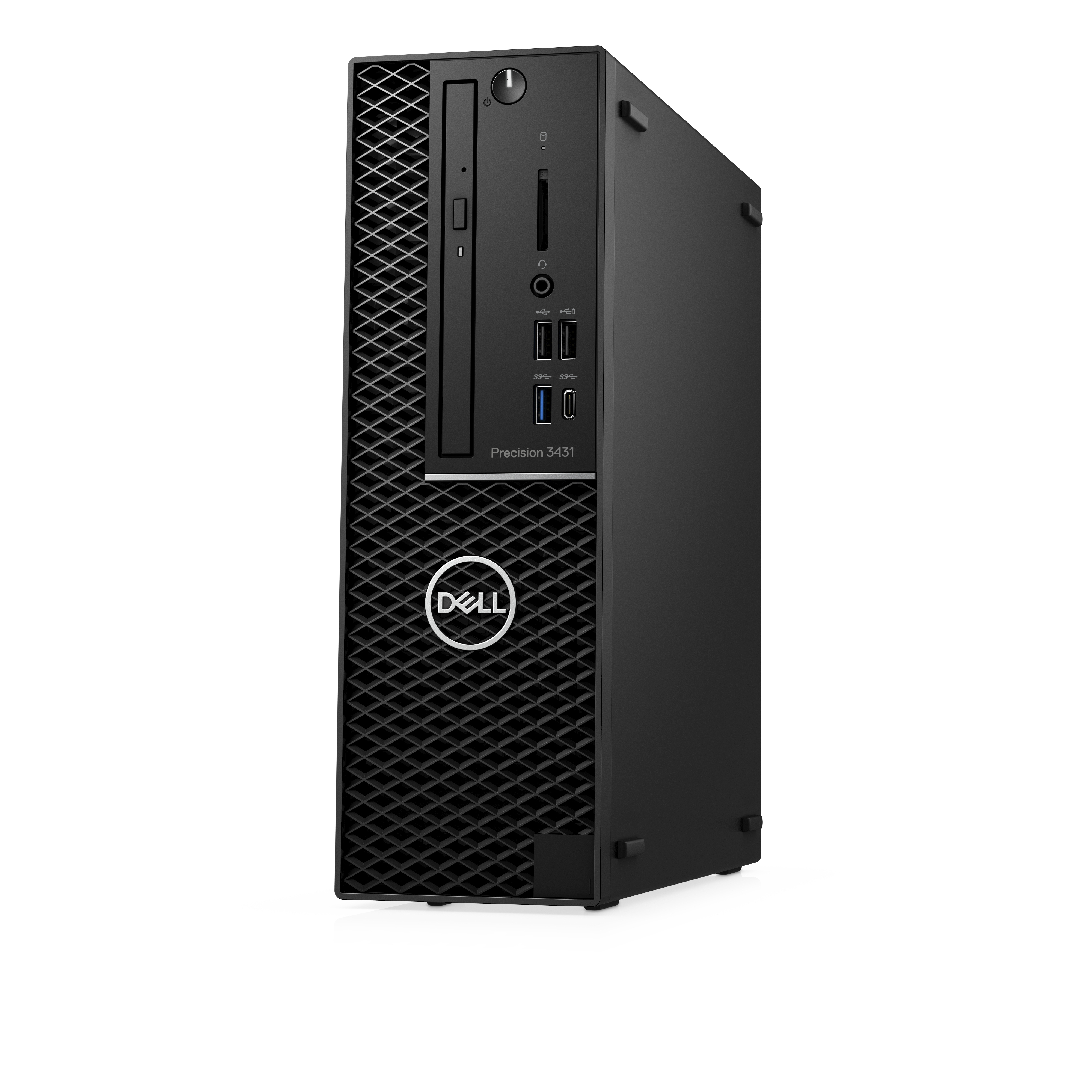 DELL Precision 3431 Intel® Core™ i7 i7-9700 16 GB DDR4-SDRAM 1 TB HDD NVIDIA® Quadro® P620 Windows 10 Pro SFF Workstation Black image 2