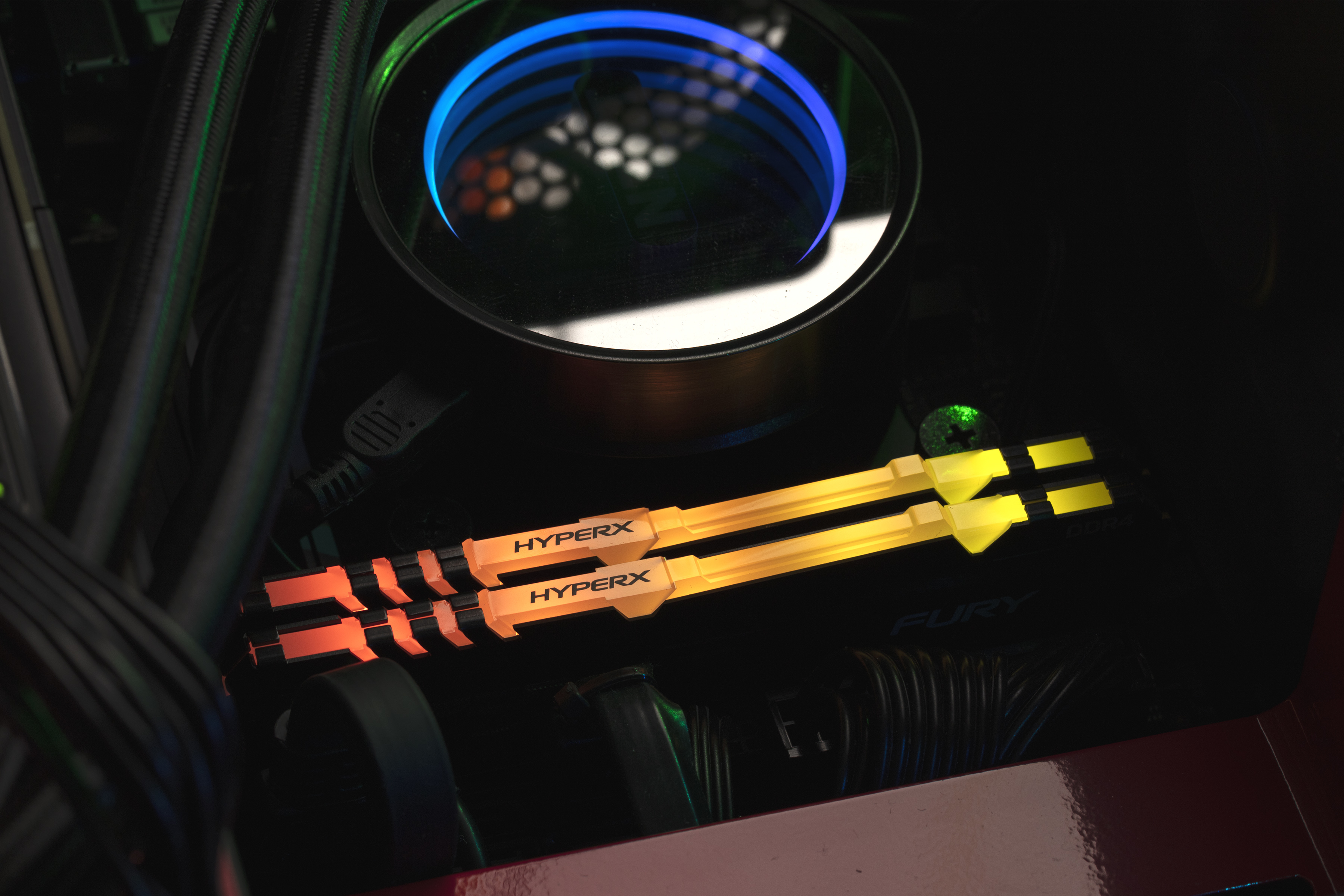 HyperX FURY HX432C16FB3AK2/64 memory module 64 GB 2 x 32 GB DDR4 288-pin DIMM image 8