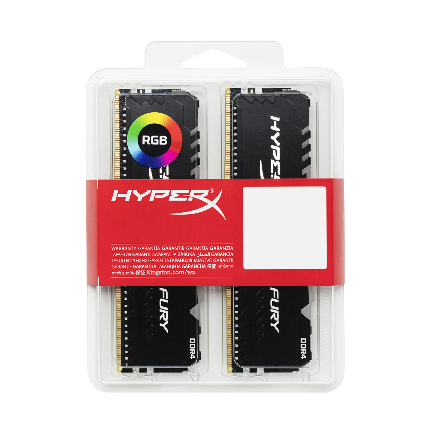 HyperX FURY HX432C16FB3AK2/64 memory module 64 GB 2 x 32 GB DDR4 288-pin DIMM image 6