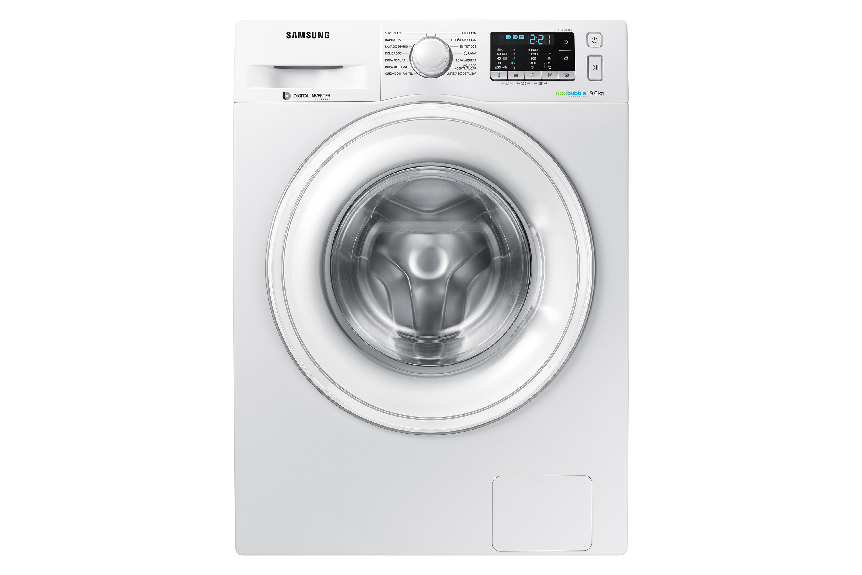 Samsung WW90J5455DW — vue 1 sur 1