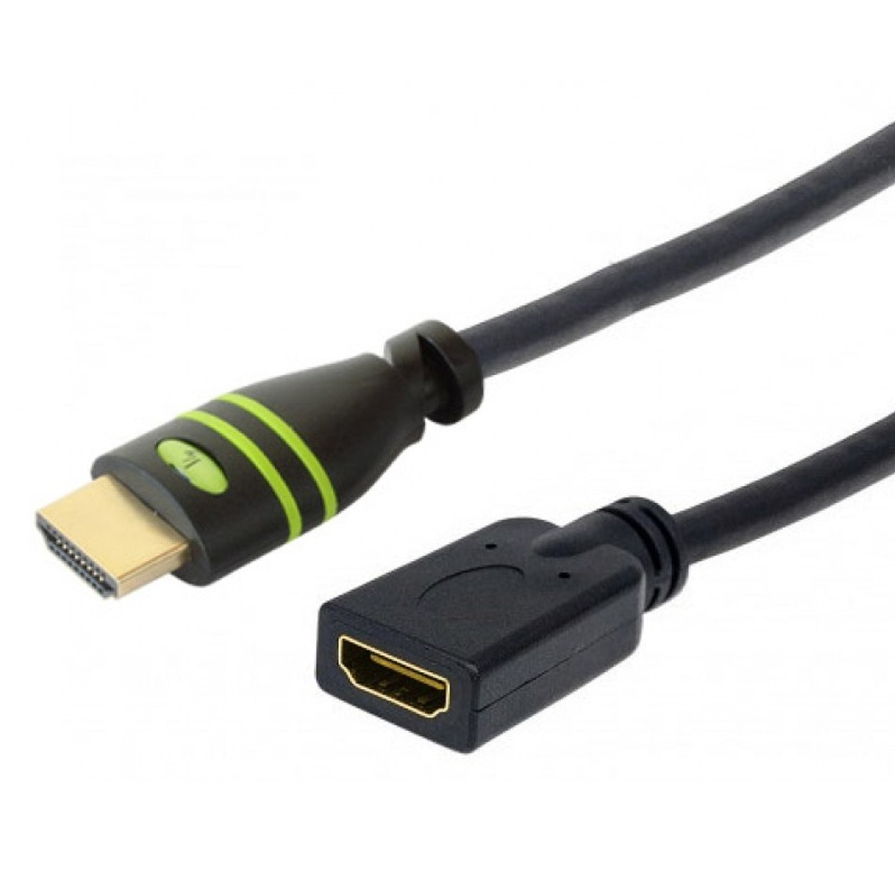 Techly Cavo Prolunga HDMI High Speed con Ethernet 4K 60Hz M/F 1,0 m