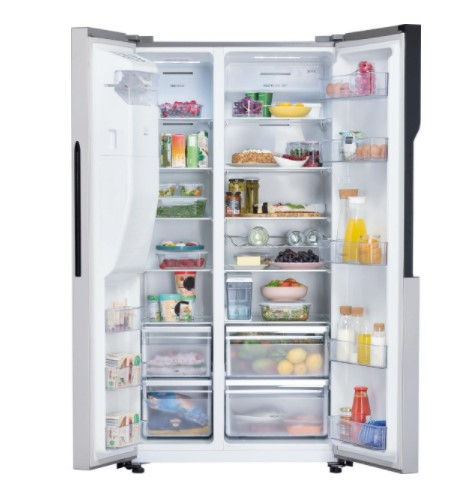 Gorenje NRS9181VX side-by-side refrigerator Freestanding – image 2
