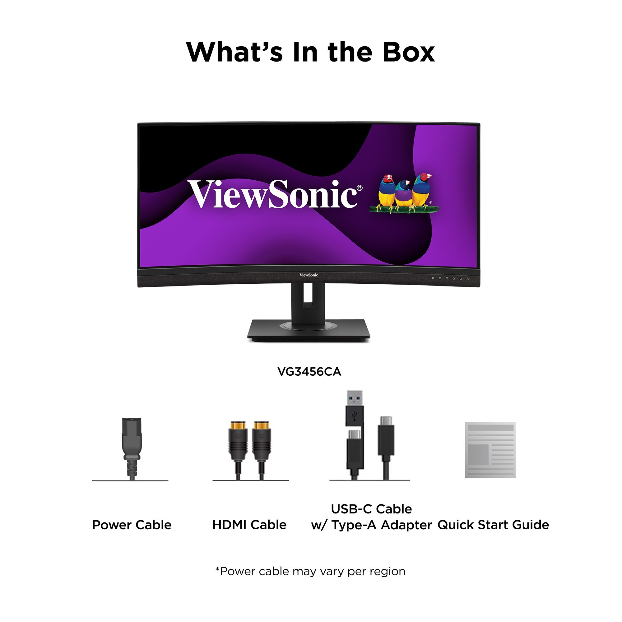 Viewsonic VG Series VG3456CA computer monitor – image 8