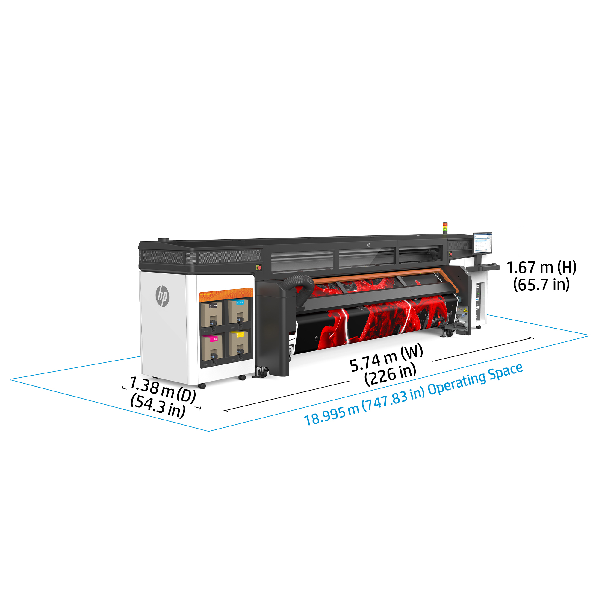 HP Stitch S1000 126-in Printer – image 5