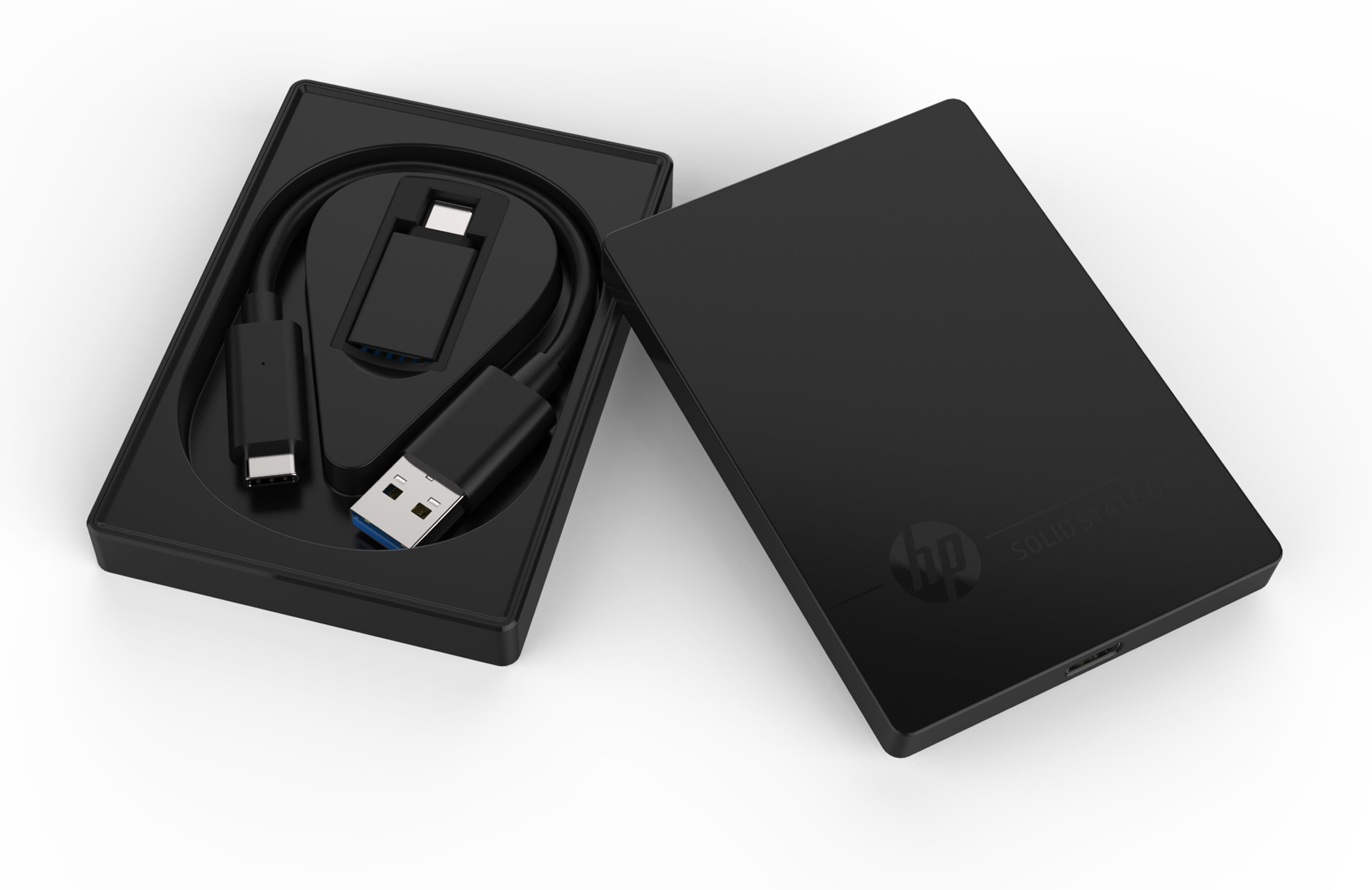 HP P600 1 TB USB Type-C 3.2 Gen 2 (3.1 Gen 2) Black image 1