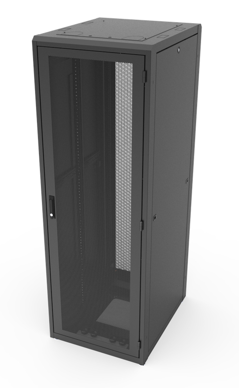 Vertiv GL840E-2932-B-SQM6MS rack cabinet 44U Freestanding rack Black – image 2