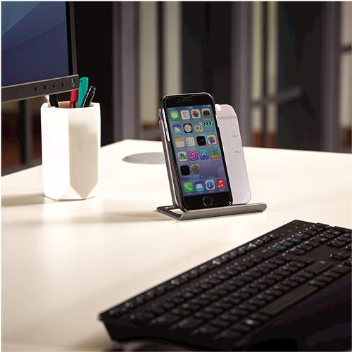 Fellowes 9816001 mobile device charger Universal Silver Wireless charging Fast charging Indoor – image 5