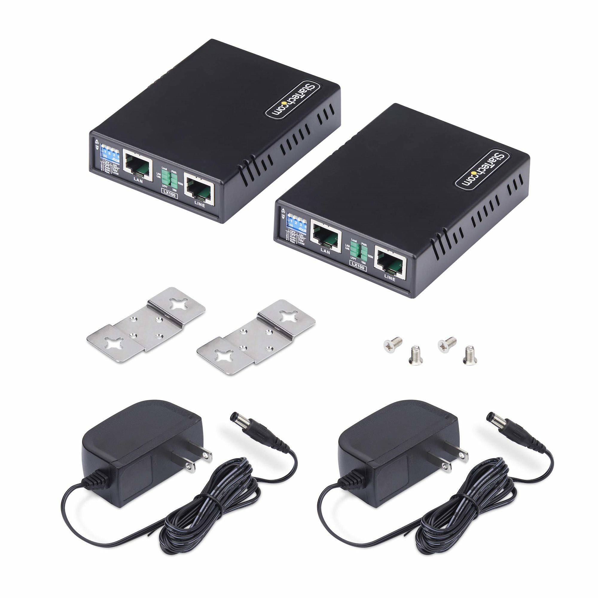 StarTech.com 10/100 Ethernet Extender Kit, Up to 0.5Mi (800M), Long-Range LAN over Single Pair Wire/Phone Line/RJ45 UTP, Ethernet Booster For IP Video/Remote Se – image 8