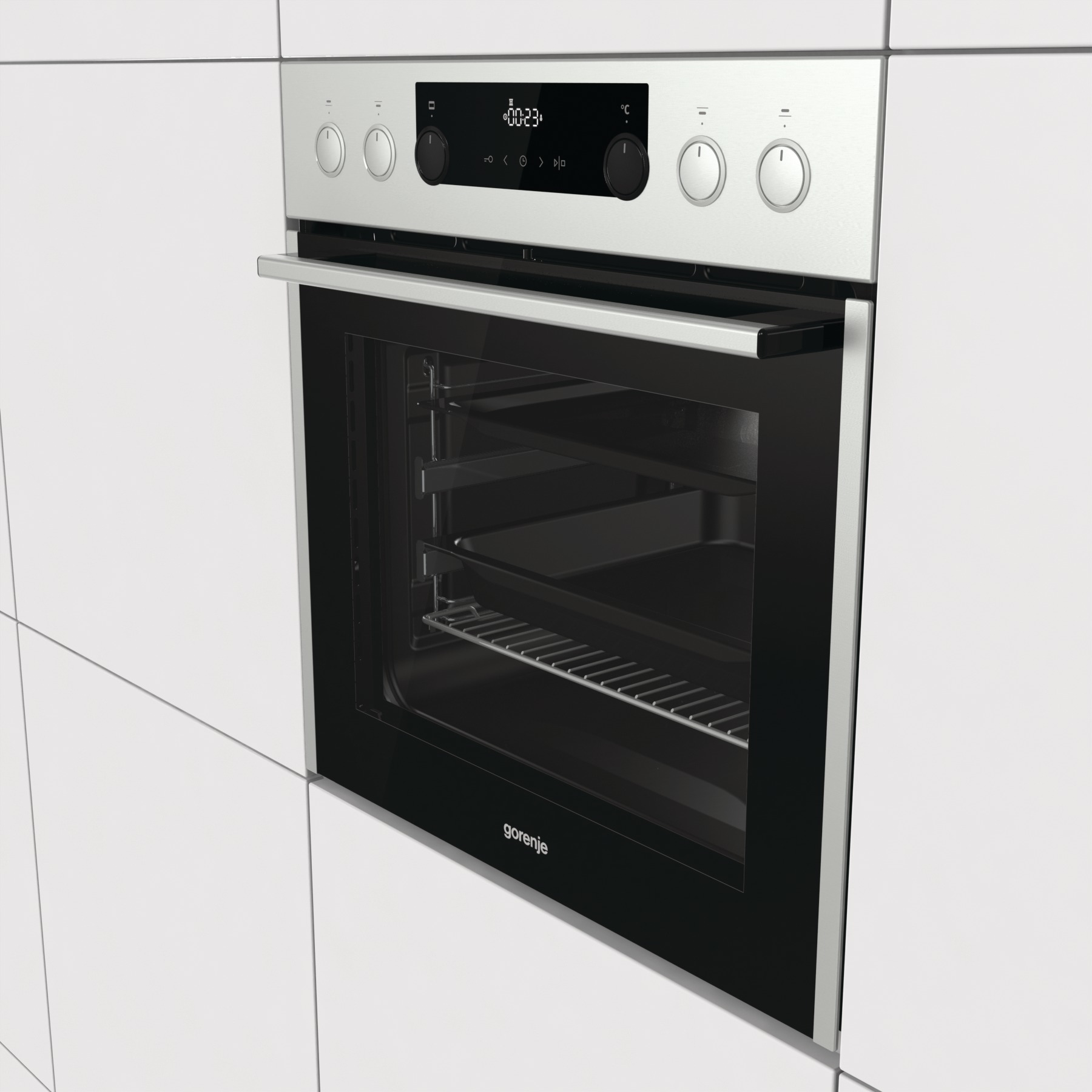 Gorenje BCI737E301X 71 L 10400 W Stainless steel – image 4