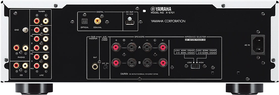 Yamaha A-S701 Black – image 2