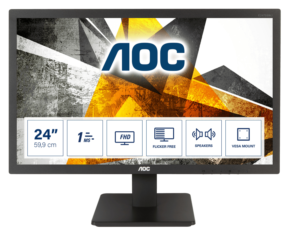 AOC 75 Series E2475SWJ computer monitor